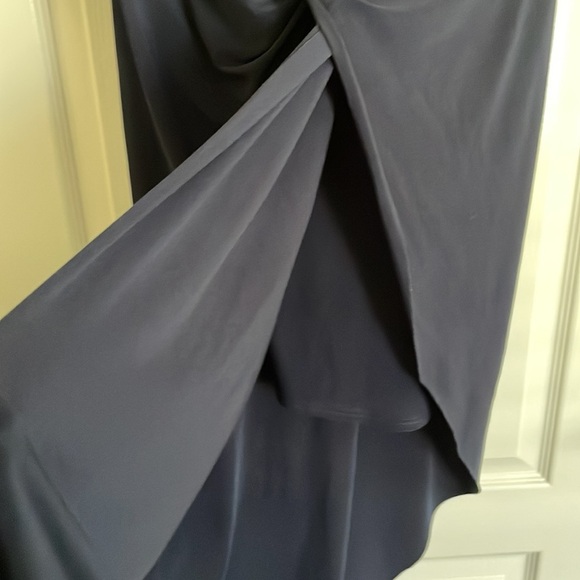 Charlotte Russe Navy Blue Asymmetrical Dress - Picture 5 of 6